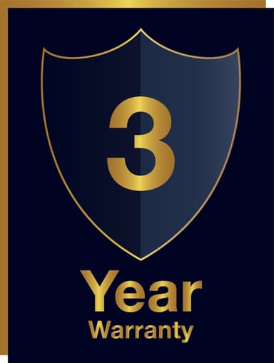 3 Year Warranty Logo